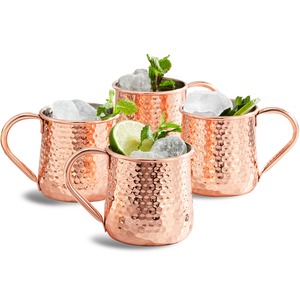 Tazas de Cobre Martillado para Moscow Mule, Tazas para Cócteles - Product Image 5