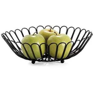 Panier à linge en fil de fer, panier à fruits en fer forgé, panier à ustensiles de cuisine, panier de comptoir, panier de style campagnard, panier de rangement - Product Image 3