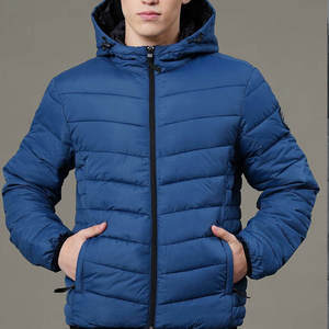 Veste matelassée personnalisée pour homme en nylon de qualité supérieure, alternative au duvet, chaude pour l'hiver, style décontracté streetwear - Product Image 1