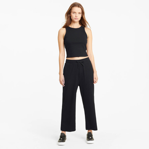 Nouveauté, débardeur court en polyester 100% uni, logo personnalisé, débardeur de sport pour femmes, vente chaude, nouveaux designs - Product Image 1
