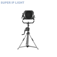 Projecteur LED à tête mobile 1000W, profilé, IP20, boîtier métallique pour éclairage de scène