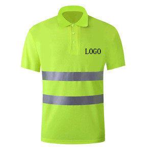 Camiseta Polo de Seguridad de Poliéster con Diseño Personalizado, Alta Visibilidad, Impermeable, Resistente al Viento, de Secado Rápido, Transpirable y Reflectante - Product Image 1