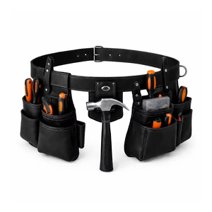 Sacs à outils en cuir de différents styles pour vêtements de travail, personnalisez vos propres sacs à outils en cuir à faible MOQ, fabriqués au Pakistan - Product Image 4