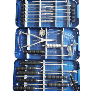 Juego de Instrumentos Manuales de Acero Inoxidable para Tornillos Pediculares Espinales, Sistema Completo de Columna Vertebral 5.5 para Procedimientos Ortopédicos y Neuroquirúrgicos - Product Image 1