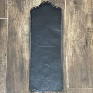 Organizador de Bufandas de Cuero Repujado Artesanal con Diseño de Mariposa, Soporte Colgante de 5 Anillos para Bufandas, Accesorio de Armario Estilo Western - Product Image 6