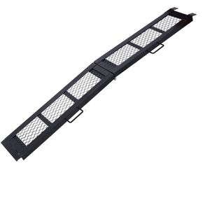 Rampa Plegable Portátil de Acero Negro de 80 Pulgadas para Camioneta, Capacidad de 500 Libras, Rampa de Carga para Motocicleta, Paquete de 1 - Product Image 2