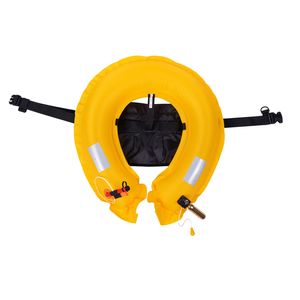 Giubbotto di Salvataggio Gonfiabile Manuale per Adulti, 150N di Galleggiabilità, per Oltre 80 Libbre, Vita Regolabile fino a 59 Pollici, per Nautica - Product Image 3
