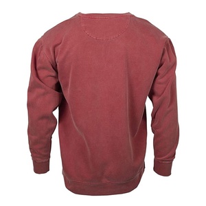 Sudadera sostenible para hombre, Sudadera de cuello redondo de lana de algodón de bambú, jerséis de lana ecológicos para hombres - Product Image 2