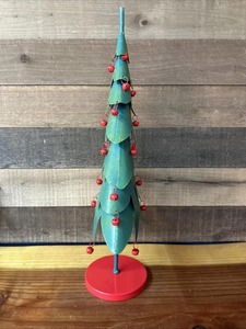 Decorative Green Metal Christmas <b>Tree</b> Ideal for Cafe Restaurant and Winter Theme Ambience Handcrafted From India - Product Image 2