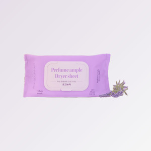 fabric conditioner Korean K-Beauty Muro Perfume Ampoule Dryer Sheets <b>White</b> <b>Musk</b> Scent 80 Sheets Made in Korea - Product Image 4