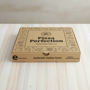 Caja de Pizza Personalizada con Impresión a Medida para Empaque de Comida Rápida, Caja de Entrega de Pizza para Restaurante y Cafetería - Product Image 6