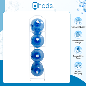 Estante Metálico de Alta Calidad para Almacenamiento de Botellas de Agua de 5 Galones, Tipo Vertical, a Precio de Mayoreo - Product Image 2