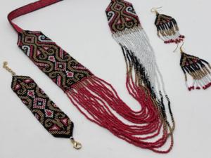 Collares Artesanales de Cuentas de Vidrio Coloridos Estilo Boho, Joyería de Moda, Collar llamativo para Mujer, Accesorio Étnico - Product Image 5