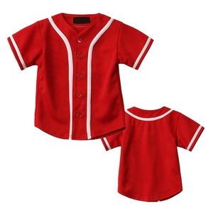 Camiseta de béisbol con botones para jóvenes, uniforme deportivo para niños, camiseta de béisbol para niños, camiseta deportiva de béisbol para jóvenes - Product Image 1