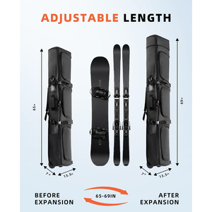 Sac de snowboard léger de qualité supérieure, nouveau style, vente directe d'usine, sacs de snowboard pliables - Product Image 2