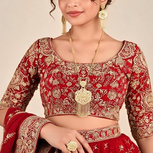 Wholesale 14K 18K 24K Gold Filled Dubai Style <b>Bridal</b> Set Traditional Turkish Design <b>Bridal</b> Set Middle East Gold Fashion Jewelry - Product Image 2