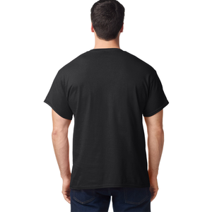 Camiseta para Hombre, Negra, Personalizada, de Algodón, Manga Corta, Cuello Redondo, Ropa Casual, Prenda Lisa al por Mayor - Product Image 3