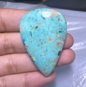 Piedras Preciosas Naturales de Lepidolita de Alta Calidad al por Mayor, Corte en Forma de Pera, Doble Cara Plana, para Fabricación de Joyas y Colgantes - Product Image 4