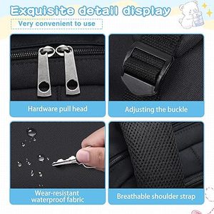 Sac à dos léger et mignon pour les filles d'école, sac d'école esthétique pour enfants, sacs à livres pour enfants - Product Image 3