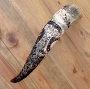 กระทิงไวกิ้งบัฟฟาโลและบูลฮอร์นสําหรับลิ้มรสเบียร์ ไวน์ ชา กาแฟ หรือนม - Product Image 3