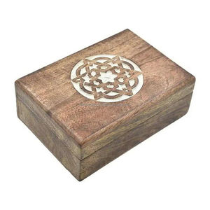 Caja de almacenamiento de anillo de madera de acacia redonda superventas, tamaño y forma personalizados para organización de joyería - Product Image 5