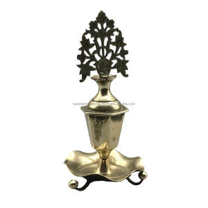 Pot d'eye-liner en laiton de haute qualité avec bâton Surmedani polonais fini pour la bouteille de stockage Surma est utilisé maquillage des yeux - Product Image 2