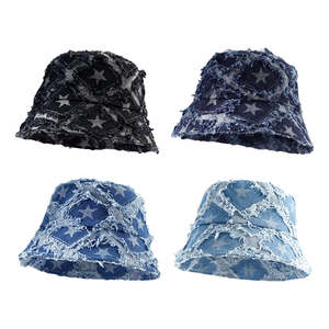 Chapeau Bob en Jean Unisexe Personnalisé Printemps-Été pour la Protection Solaire – Vente en Gros Fabricant de Mode - Product Image 3