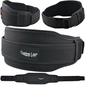 Customized Logo Neoprene <b>Belts</b> for Adults Bodybuilding & Weightlifting Gym Workout Fitness New Sale for Football Training - Product Image 6