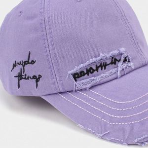 Gorra de Béisbol Desgastada de Estilo Nuevo para Hombre y Mujer, Gorra Casual de Papá de 6 Paneles, Gorra Deportiva Sin Estructura - Product Image 3