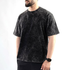 Camisetas de Hombre con Lavado Ácido, Corte Regular, Nuevo Estilo, 100% de Alta Calidad, Ropa Casual - Product Image 4