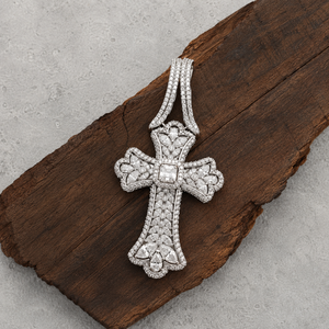 Wholesale Custom Hip Hop Iced Out <b>Cross</b> <b>Pendant</b> Moissanite Diamond 925 Sterling Silver Luxury <b>Men</b> Religious Jewelry - Product Image 1