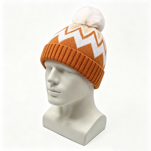 Wholesale Custom <b>Wool</b> Blend Winter <b>Beanie</b> <b>Hat</b> Printed logo Super Quality Breathable Waterproof Cozy Knit Skull Caps ARTIZ - Product Image 6