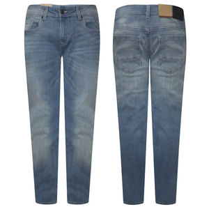 Pantalones Vaqueros de Hombre Vintage Slim Fit de Algodón Denim de Pierna Recta Casuales con Cremallera, Servicio OEM de Color y Talla Personalizados, Antiencogimiento - Product Image 3
