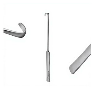 เครื่องมือผ่าตัดสัตว์สำหรับตัดเยื่อแก้วไข่ ขนาด 8 นิ้ว ยี่ห้อ Spay Snook Hook ผลิตจากเหล็กกล้าไร้สนิมเกรดเยอรมัน ใช้ซ้ำได้ สำหรับการผ่าตัดสัตว์ - Product Image 1