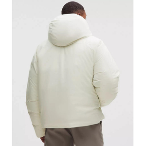 <b>Men's</b> Custom Logo Eco-Friendly <b>Canvas</b> Work Puffer <b>Jacket</b> - Product Image 3
