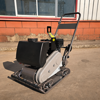 Compacteur à plaques en fonte MP15 de 95 kg avec réservoir d'eau pour la vente en gros