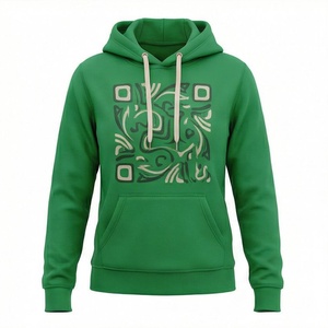 Sweat-shirts à capuche oversize pour femmes en molleton de coton premium, motif uni, pour la saison automne-hiver - Product Image 1