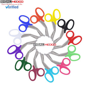 Tijeras EMT de Alta Resistencia, Tijeras para Tela en Colores Arcoíris Surtidos para Enfermeras, Manualidades, Sastrería y Uso Médico, Ultra Afiladas, de Acero Inoxidable - Product Image 4