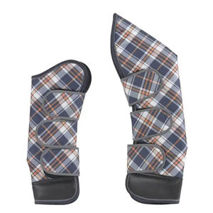 Horse Brushing <b>Boots</b> Set Horseshoes Full Leg Protection Wraps Shock Absorbing Padding Secure Straps OEM/ODM Nylon Customized - Product Image 4