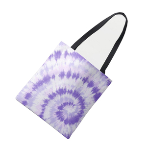 Wholesale Custom Logo Tiey Dye Cotton Tote <b>Bag</b> Factory-Made Reusable Shopping Handbag Manufacturer From Pakistan - Product Image 4