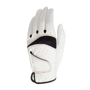Guantes de Golf de Cuero al por Mayor con Logotipo Personalizado para Hombre y Mujer, Mano Izquierda y Derecha, Duraderos, Negros y Blancos, de Cuero Genuino Premium y Transpirables - Product Image 2
