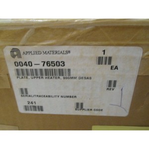 แผ่นทำความร้อนด้านบน AMAT 0040-76503 ขนาด 300 มม. ยี่ห้อ Degas - อุปกรณ์และอะไหล่เซมิคอนดักเตอร์ระดับโลกที่เชื่อถือได้ - Product Image 1