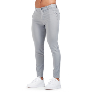 กางเกงผู้ชายทรงสกินนีและขายาวสำหรับผู้ชายดีไซน์แบบกำหนดเองแฟชั่นใหม่ - Product Image 2