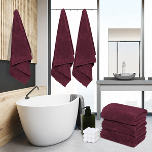 Luxury Style Soft Microfiber Woven Bath <b>Towels</b> Thick Plush Super Absorbent Quick Dry <b>Shower</b> Bathroom for Travel - Product Image 2