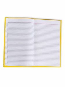 Hawamahal Cahier ligné à couverture rigide 18x30cm |   Papier 60 GSM |   Carnet à reliure robuste pour l'école, le bureau et l'écriture quotidienne - Product Image 3