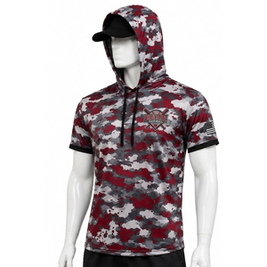 เสื้อเบสบอลมีฮู้ดพรีเมียม โลโก้สั่งทำได้ รับผลิตแบบ OEM/ODM เสื้อผ้าทีมระบายอากาศได้ดี ผลิตจากโรงงาน - Product Image 1