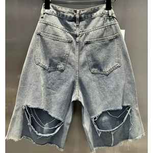 Shorts Bermuda en jean délavé pour homme, taille mi-haute, écoresponsables, à coutures invisibles, taille élastique, anti-plis, couleur unie, vente en gros - Product Image 1