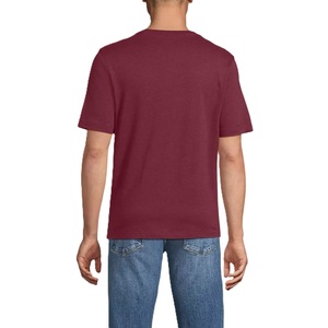 Camiseta de cuello redondo para hombre al por mayor, elegante, de alta calidad, de secado rápido, ropa casual de punto, diseño personalizado, a la moda, en Bangladesh - Product Image 6