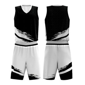 Maillot de basket personnalisé pour adultes, unisexe, grande taille, respirant, séchage rapide, 100% polyester, sans manches, toutes saisons, nom, numéro, logo - Product Image 2