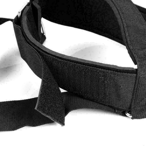 Harnais de musculation universel portable et réglable en néoprène respirant et robuste Misha Sports & Fitness pour la musculation - Product Image 6